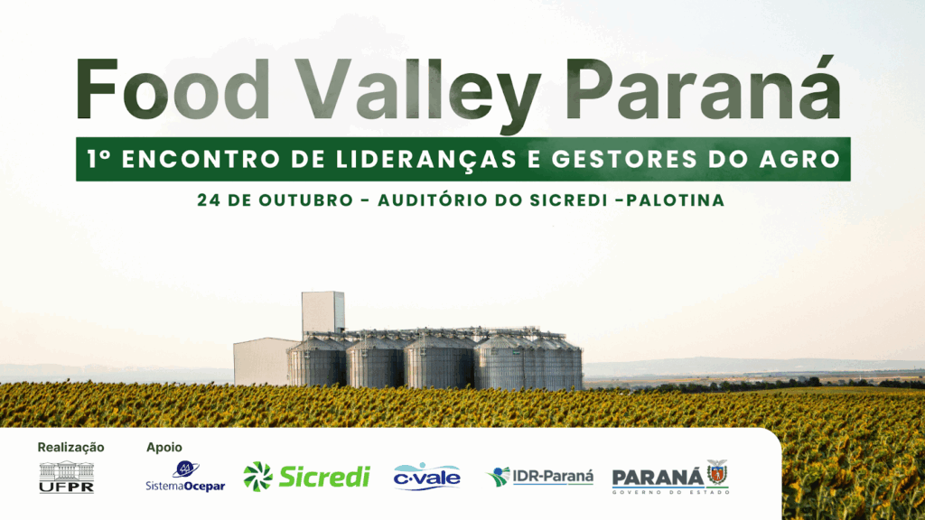 Cooperativas podem se inscrever para o lançamento do Food Valley Paraná até 17 de outubro