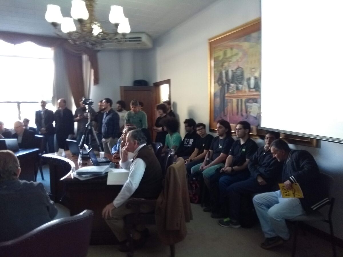 Apresentação do C3SL no conselho universitário (COUN).