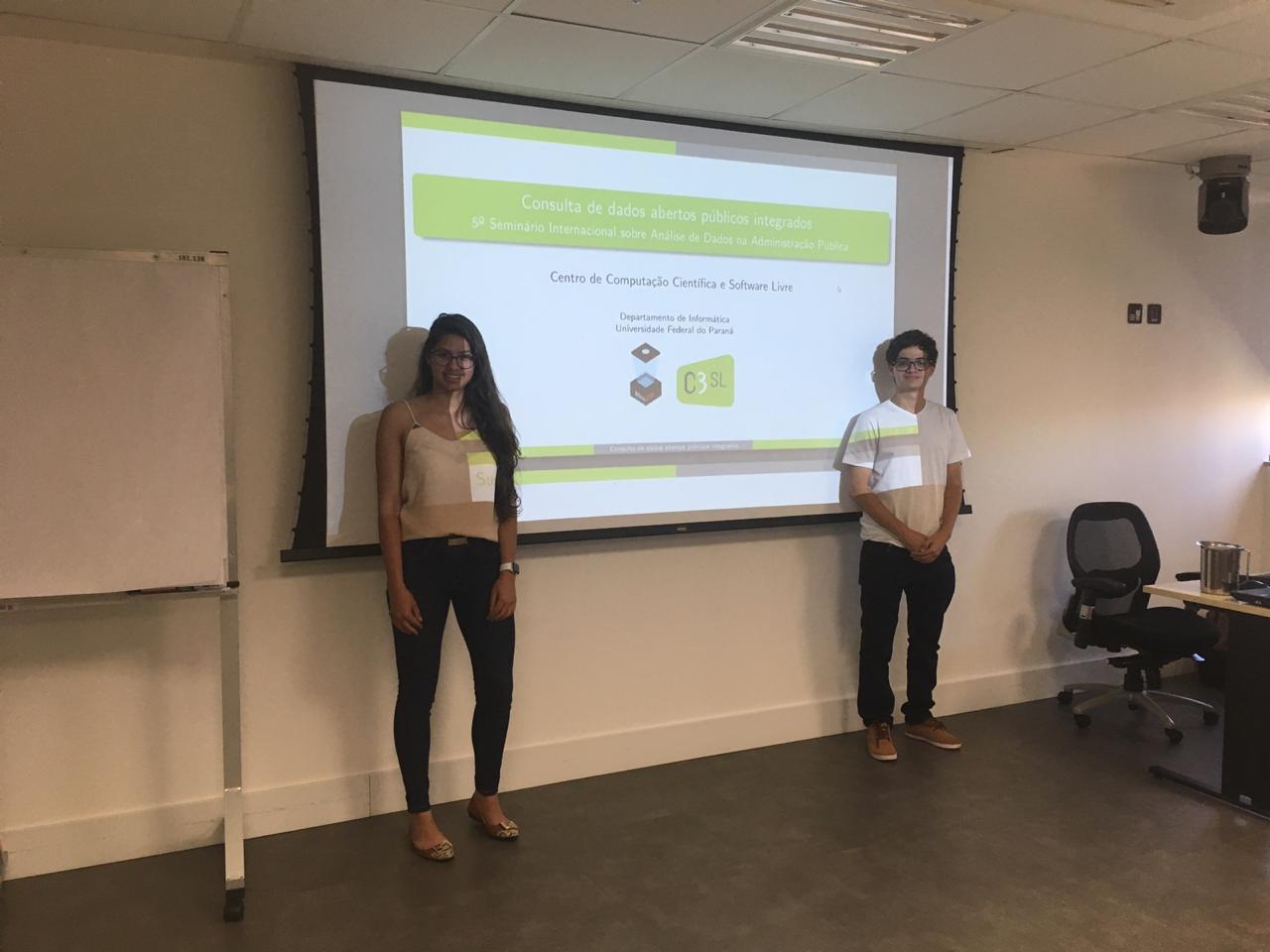 Participação do C3SL no 5º Seminário Internacional de Análise de Dados