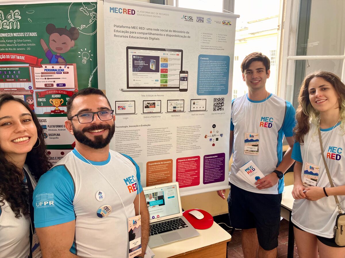 C3SL participa de concurso de softwares educacionais no XIII CBIE